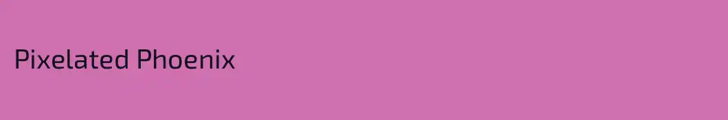 Pixelated Phoenix